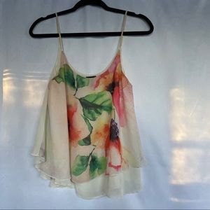 RUE 21 Floral Tank Top Blouse